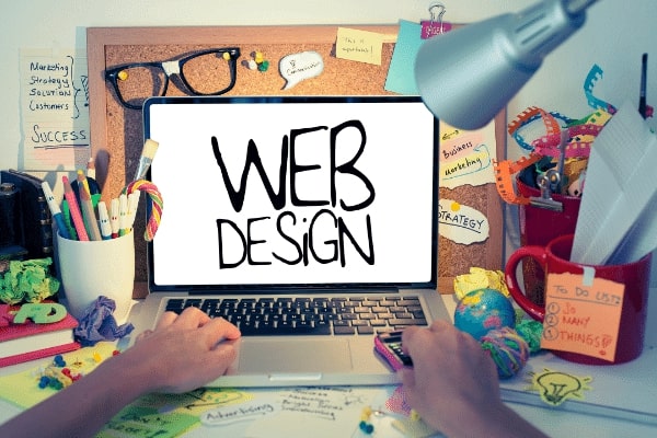 offer services as a web designer