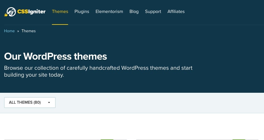 CSSIgniter wordpress 