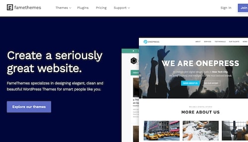 FameThemes wordpress 