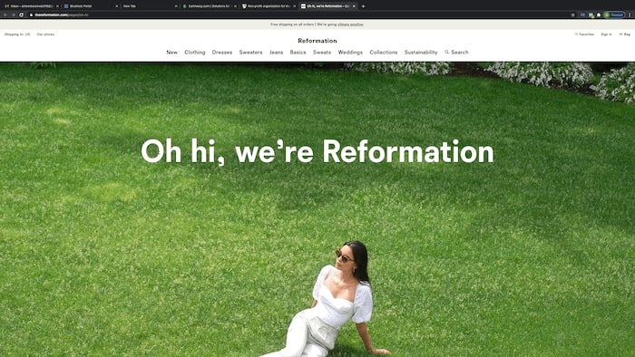 reformation affiliate programs
