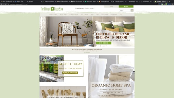 The Ultimate Green Store affiliate programs