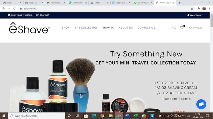 Eshave Home Page