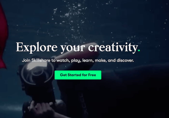 skillshare -  online course