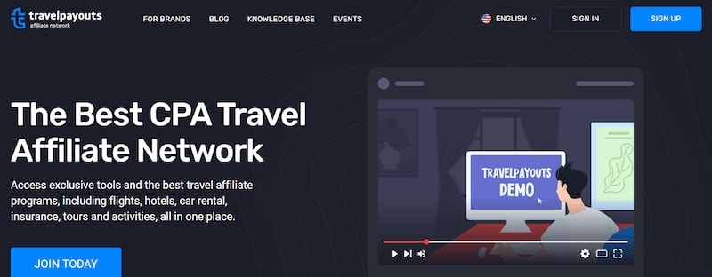 TRavelPayouts.com Home Page