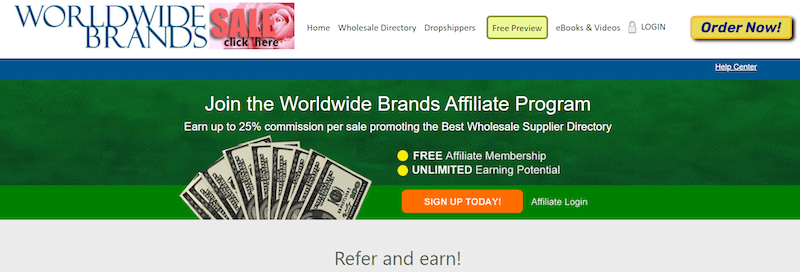 Worldwide Brands Affiliate Program