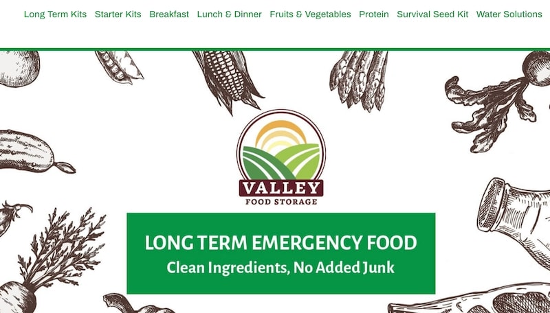 Vally Food Storage 