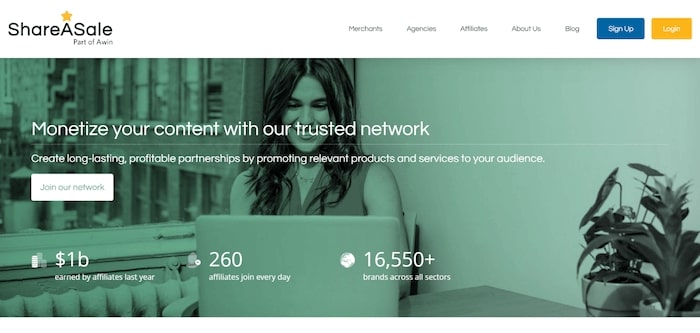 shareasale marketing network