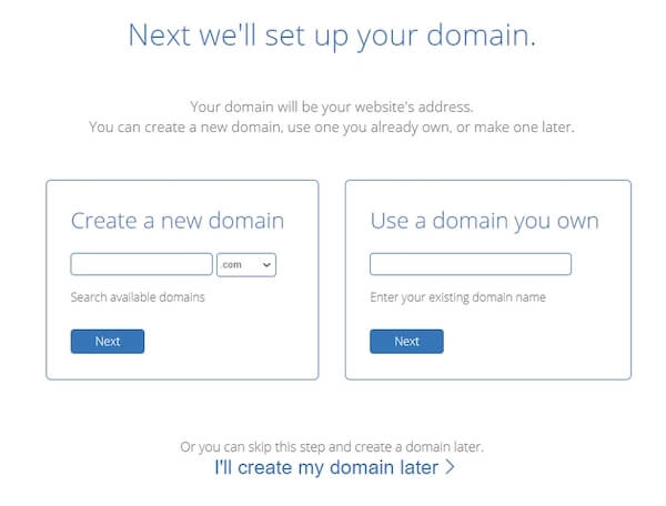 Doamin setup demo page